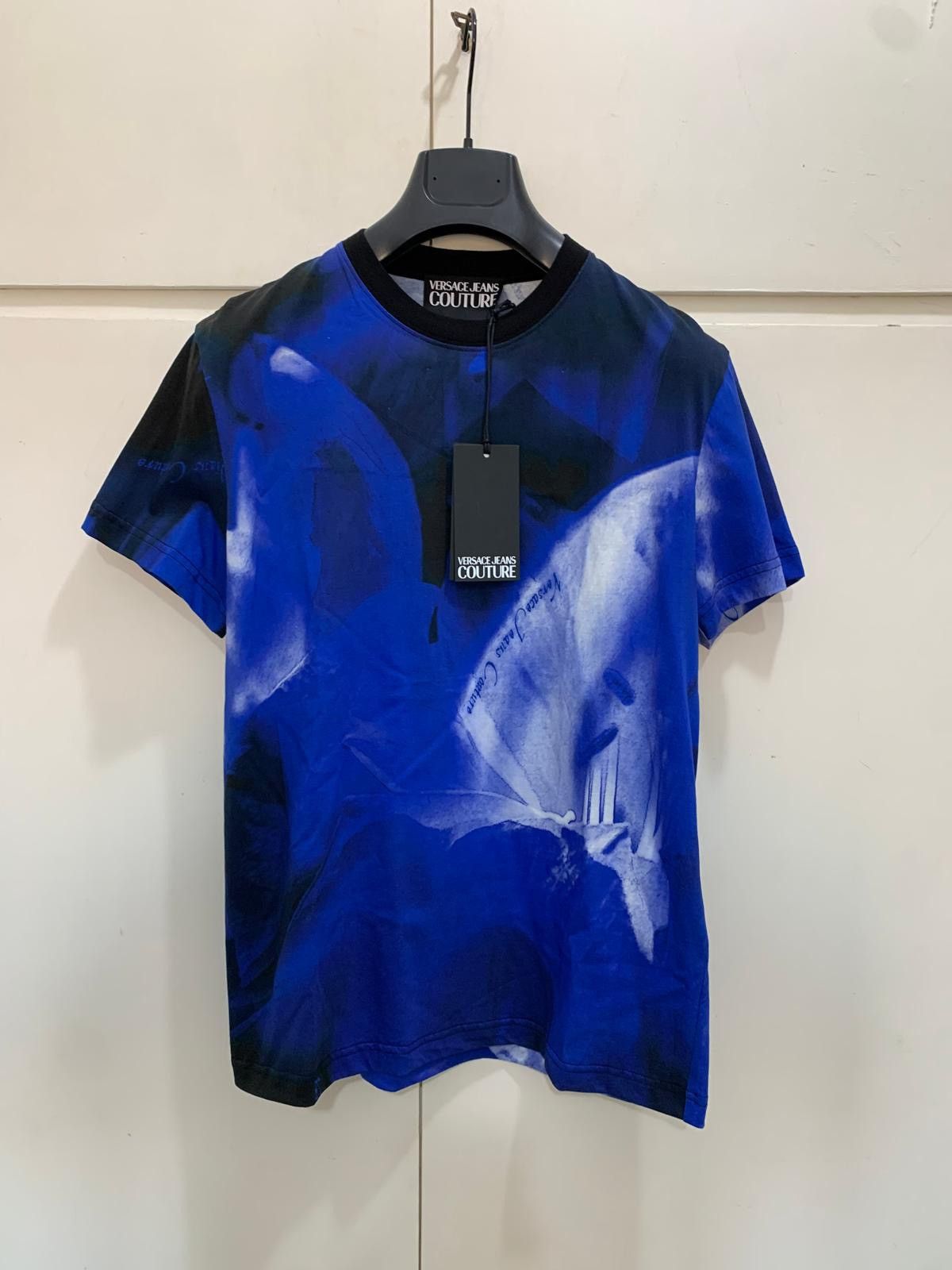 Versace Jeans Couture Versace Jeans Culture Nocturnal Flower Jersey T-shirt, M Size US M / EU 48-50 / 2 - 2 Thumbnail