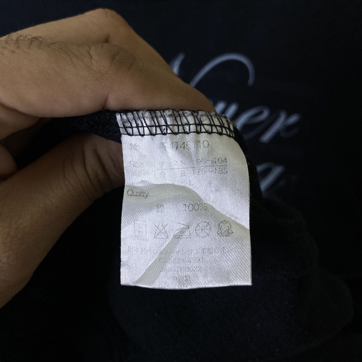 If Six Was Nine JapanBrand Seditionaries Poem Cyber Gothic Punk Grunge LGB Size US L / EU 52-54 / 3 - 4 Thumbnail