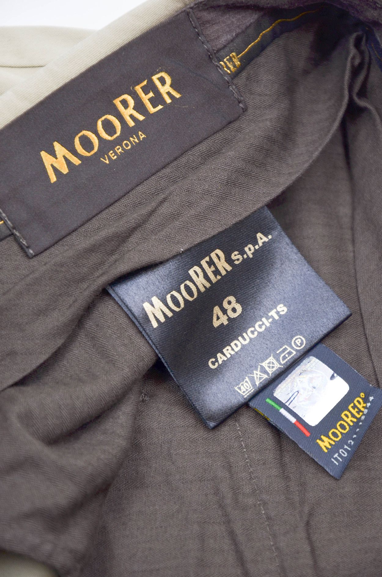 MooRER MooRER Beige Chino Pants - Size IT48 Size US 32 / EU 48 - 9 Thumbnail