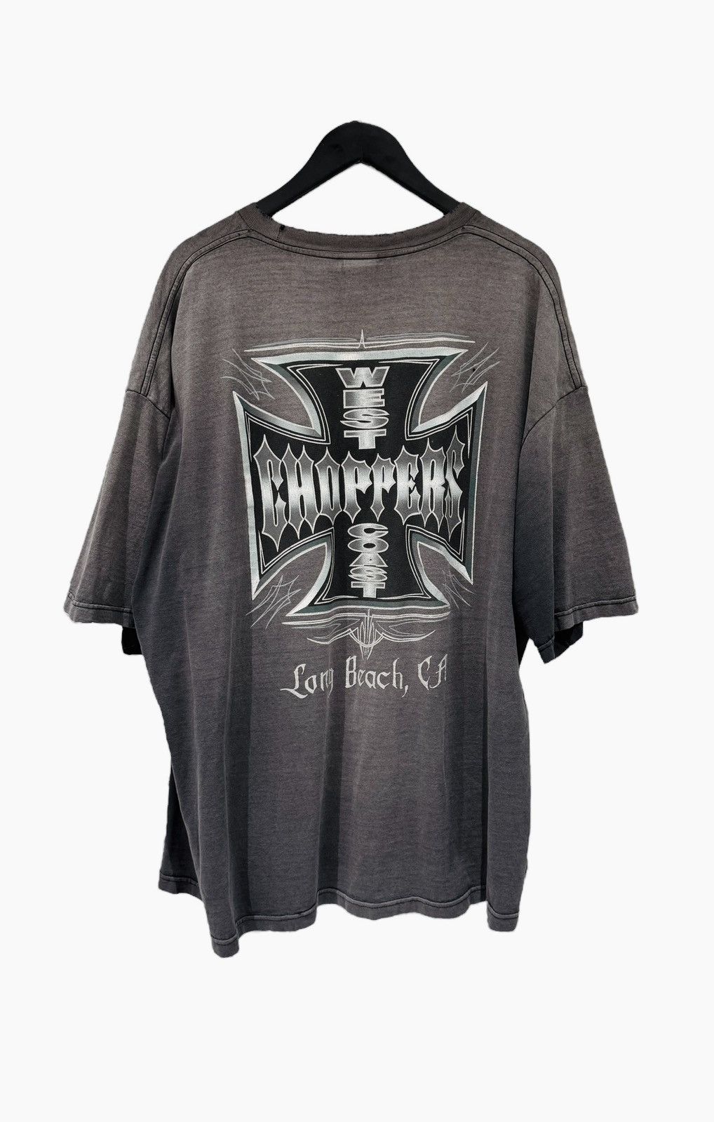 West Coast Choppers Thrashed and Faded Smoked Out West Coast Choppers Tee Size US XXL / EU 58 / 5 - 2 Thumbnail