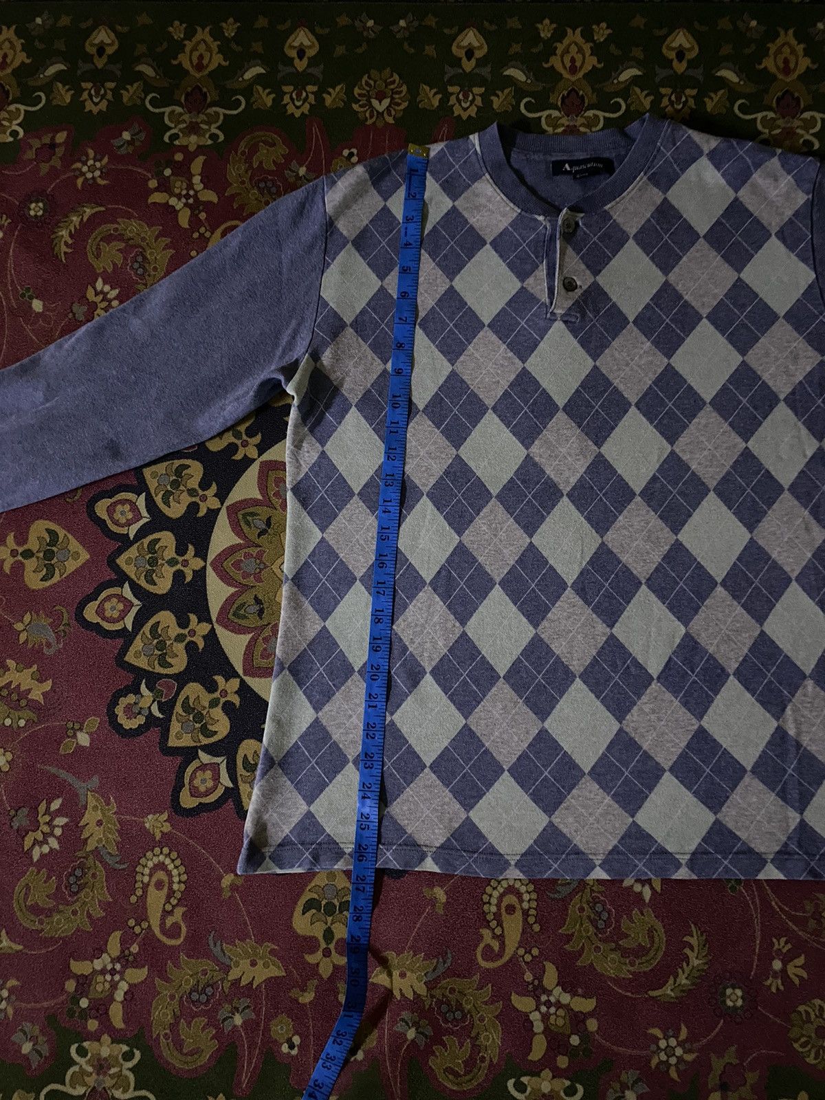 Aquascutum × Japanese Brand × Vintage Vintage Aquascutum Long Sleeve T-Shirt Size US L / EU 52-54 / 3 - 9 Thumbnail