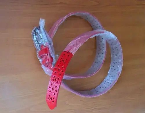 Other Red Floral Theme Belt Size ONE SIZE - 4 Thumbnail