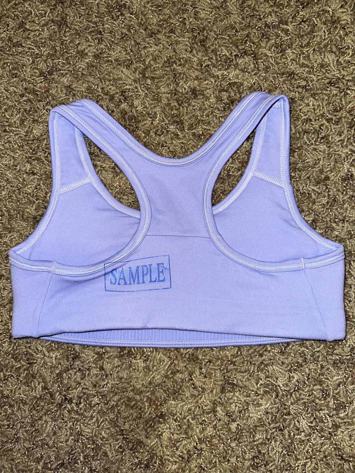 Nike Nike Sports Bra Dri Fit Black Athletic Training Bra Sample Size ONE SIZE - 2 Thumbnail