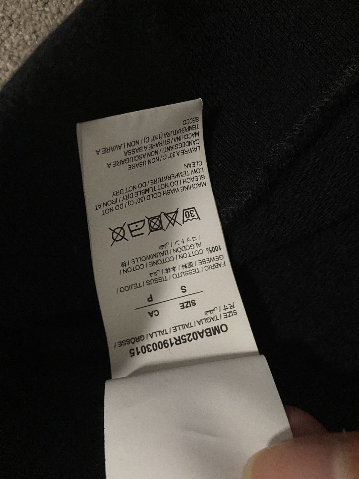 Off-White Offwhite "impressionism" diag stencil sweatshirt Size US S / EU 44-46 / 1 - 5 Thumbnail