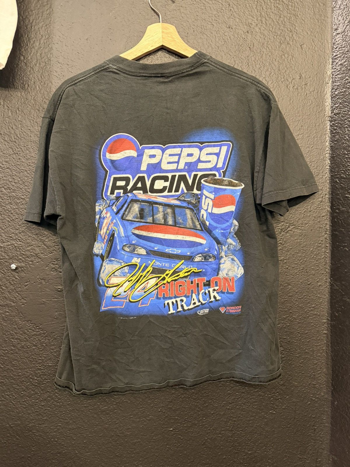 Vintage Vintage Nascar T Shirt Size US L / EU 52-54 / 3 - 3 Thumbnail