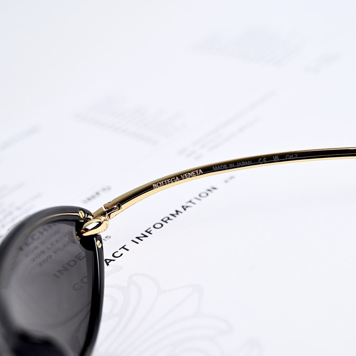 Bottega Veneta BOTTEGA VENETA BV1390S SUNGLASSES Size ONE SIZE - 5 Thumbnail