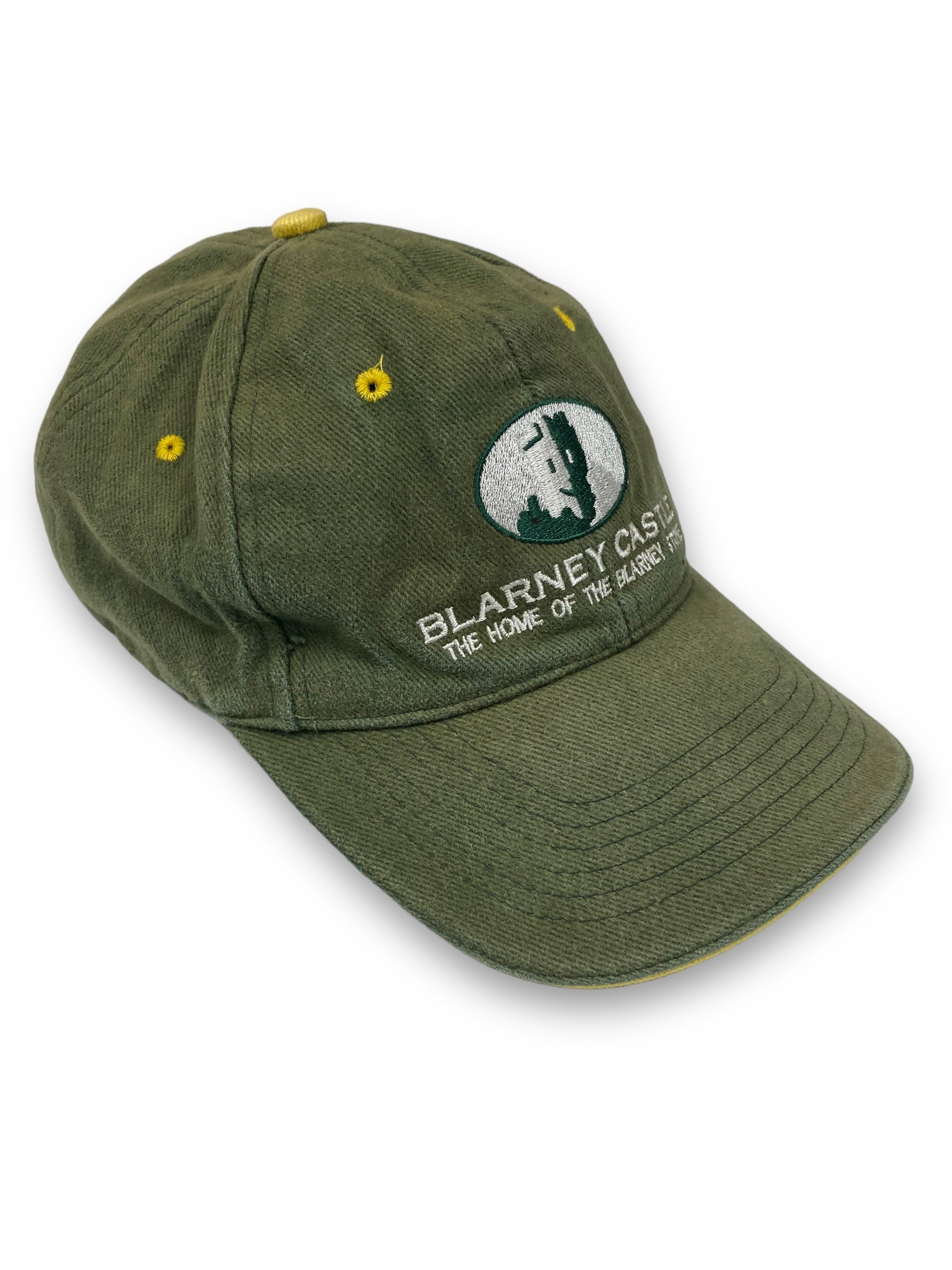 Pre-owned Hat Club X Vintage Blarney's Castle Green Faded Y2k Cap M657 In Faded Green