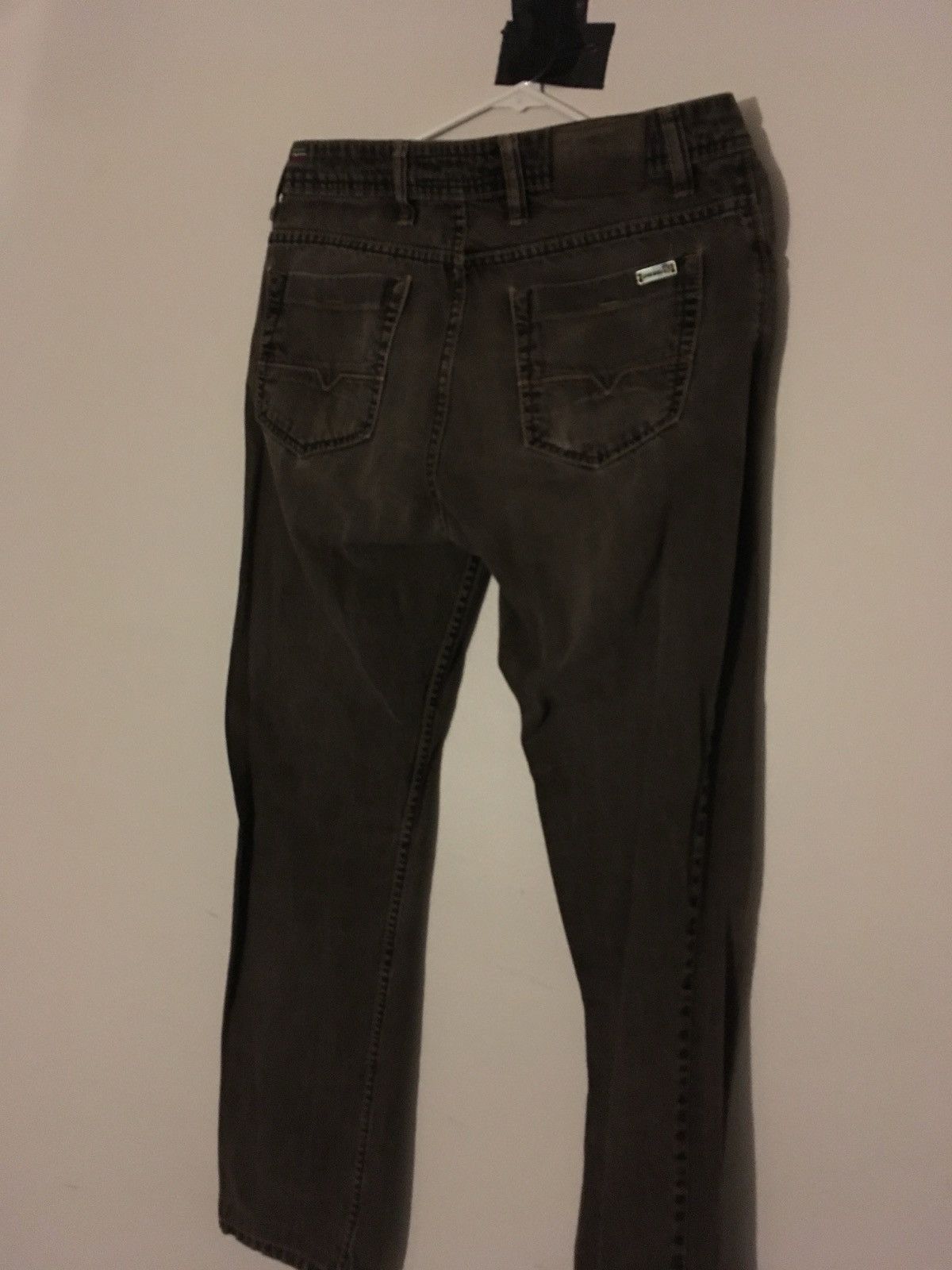 Diesel Diesel Tan/Brown Denim w/ Plaid Accents Size US 32 / EU 48 - 2 Thumbnail