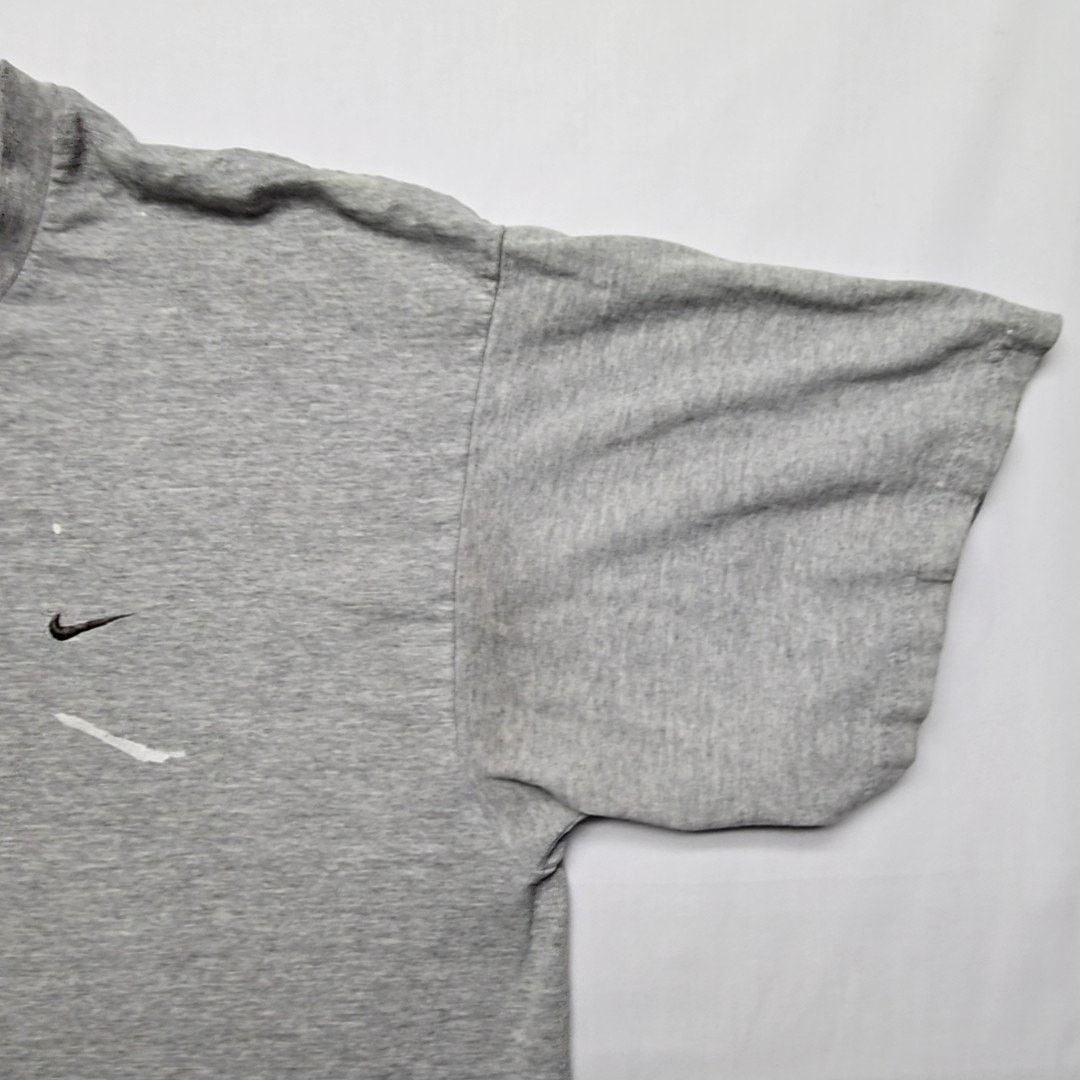 Nike Vintage Nike Paint Splatter Tee Gray Swoosh L Distressed Size US L / EU 52-54 / 3 - 6 Thumbnail