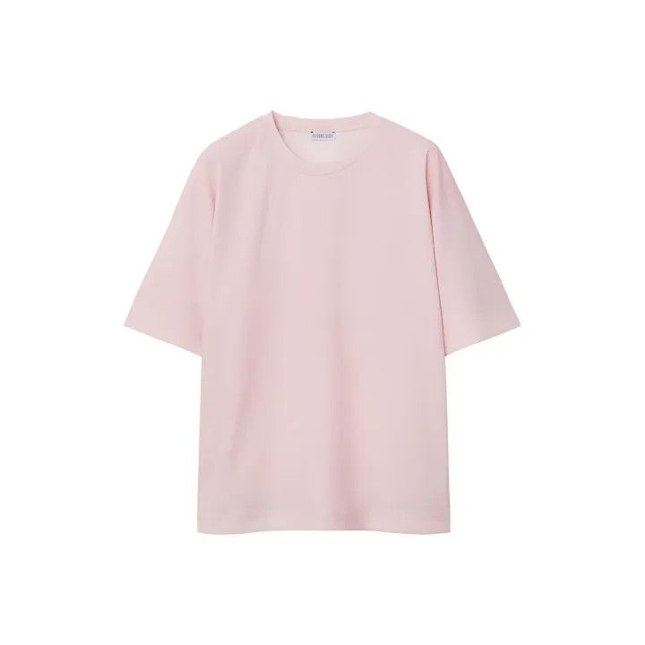Burberry Burberry Pink Casual Short Sleeve T-Shirt 0079 Size S / US 4 / IT 40 - 1 Thumbnail