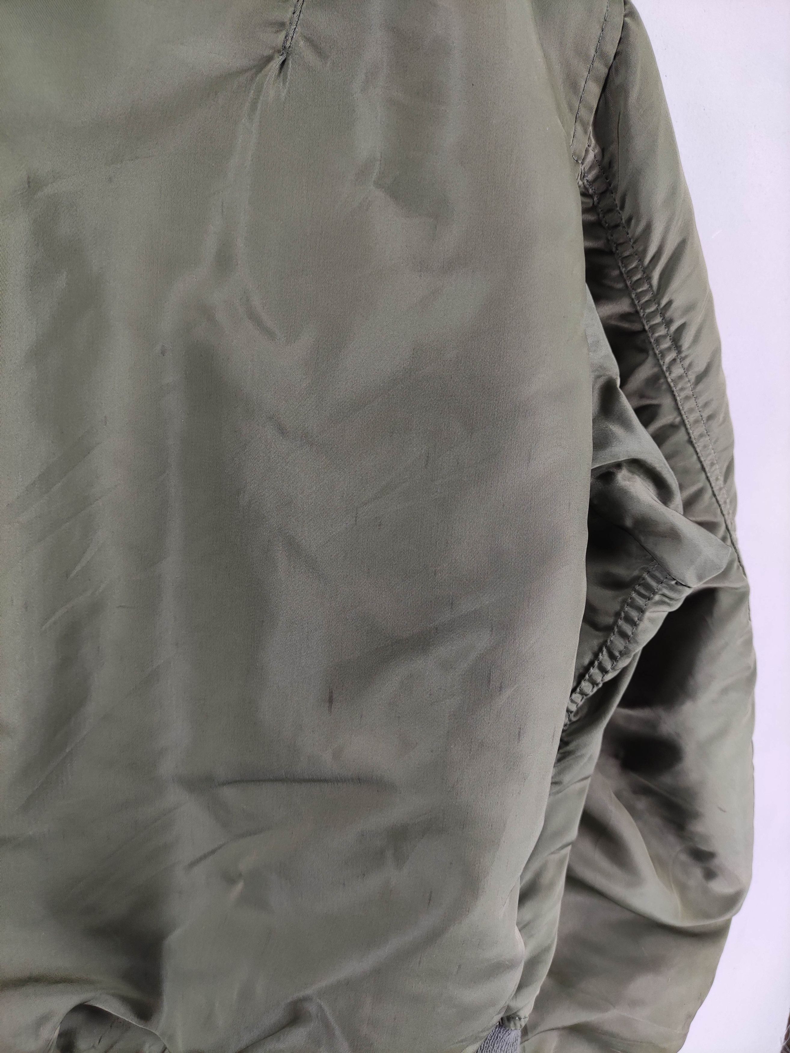 Alpha Industries Vintage Alpha Industries Ma-1 Bomber Jacket Reversible Size US XL / EU 56 / 4 - 14 Thumbnail