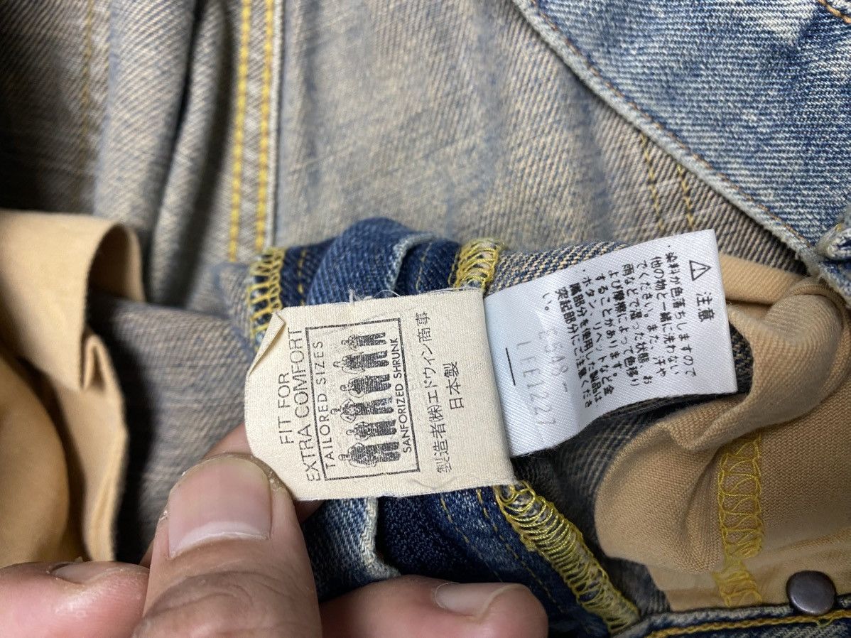 Lee Rare Vintage 80s Lee Union Made Half selvedge W34 Size US 34 / EU 50 - 11 Thumbnail