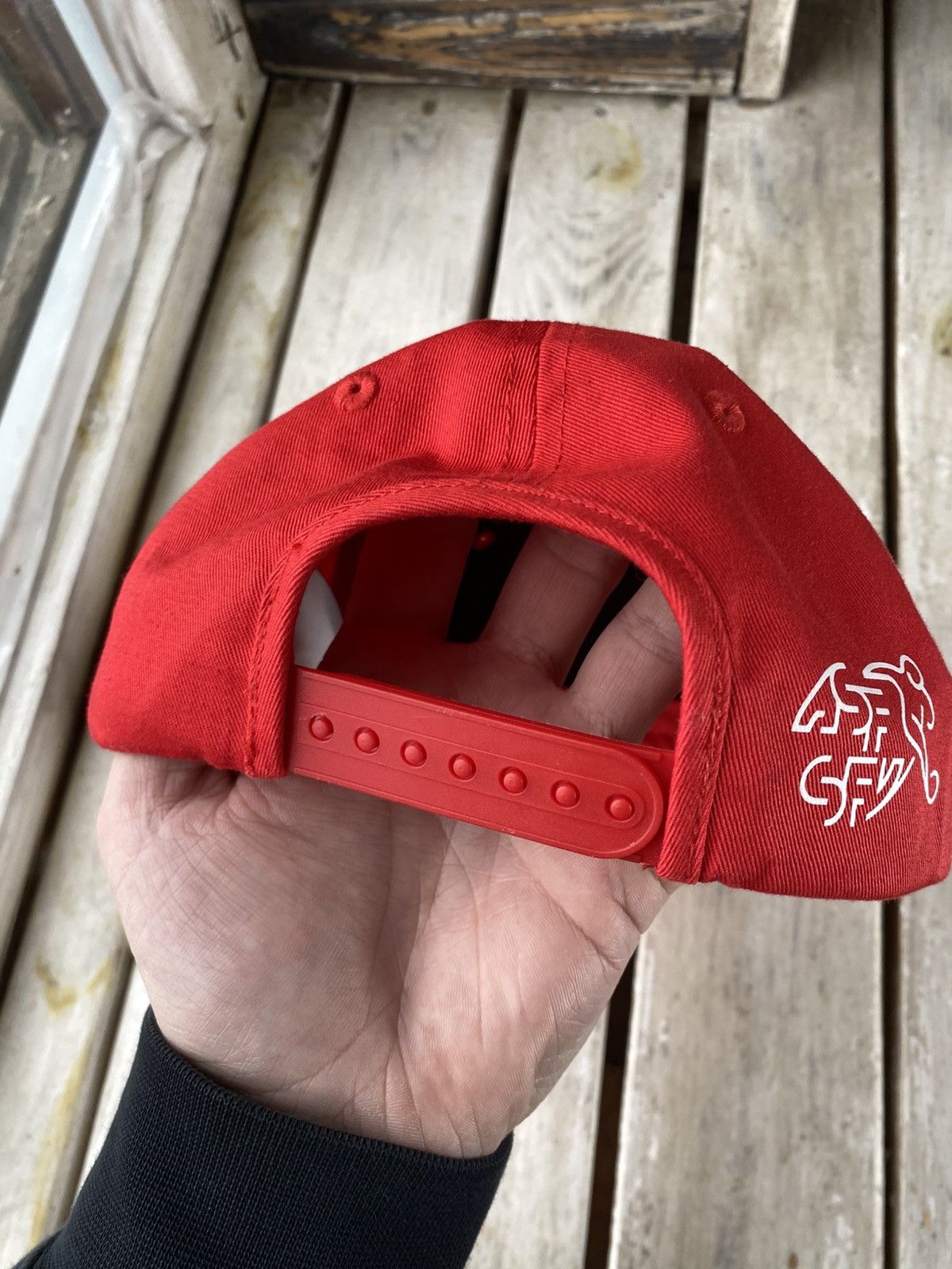 Puma 🔥Puma Swiss Soccer Team UBS Baseball Sport CAP HAT Size ONE SIZE - 4 Thumbnail