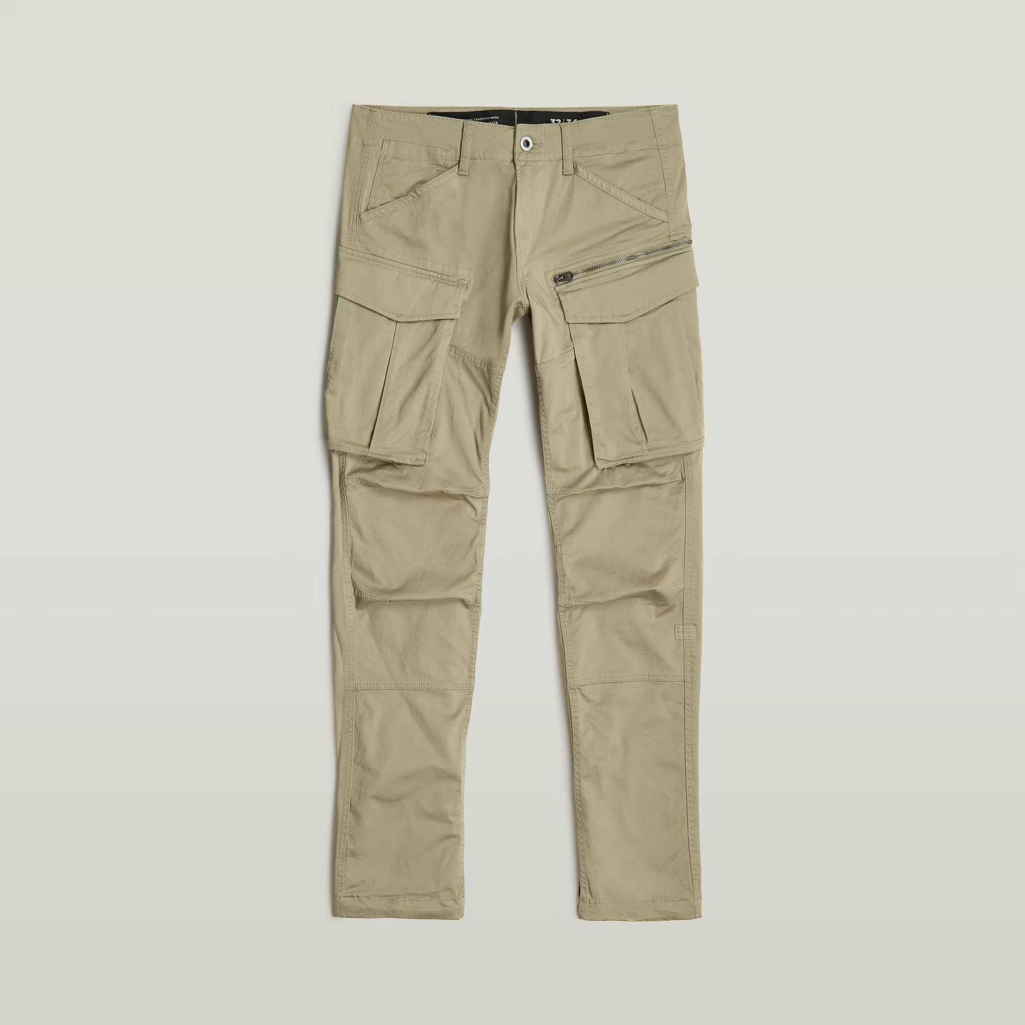 G-Star G-Star Raw Rovic Zip 3D Tapered Cargo Pants Multipocket Size US 33 - 3 Thumbnail