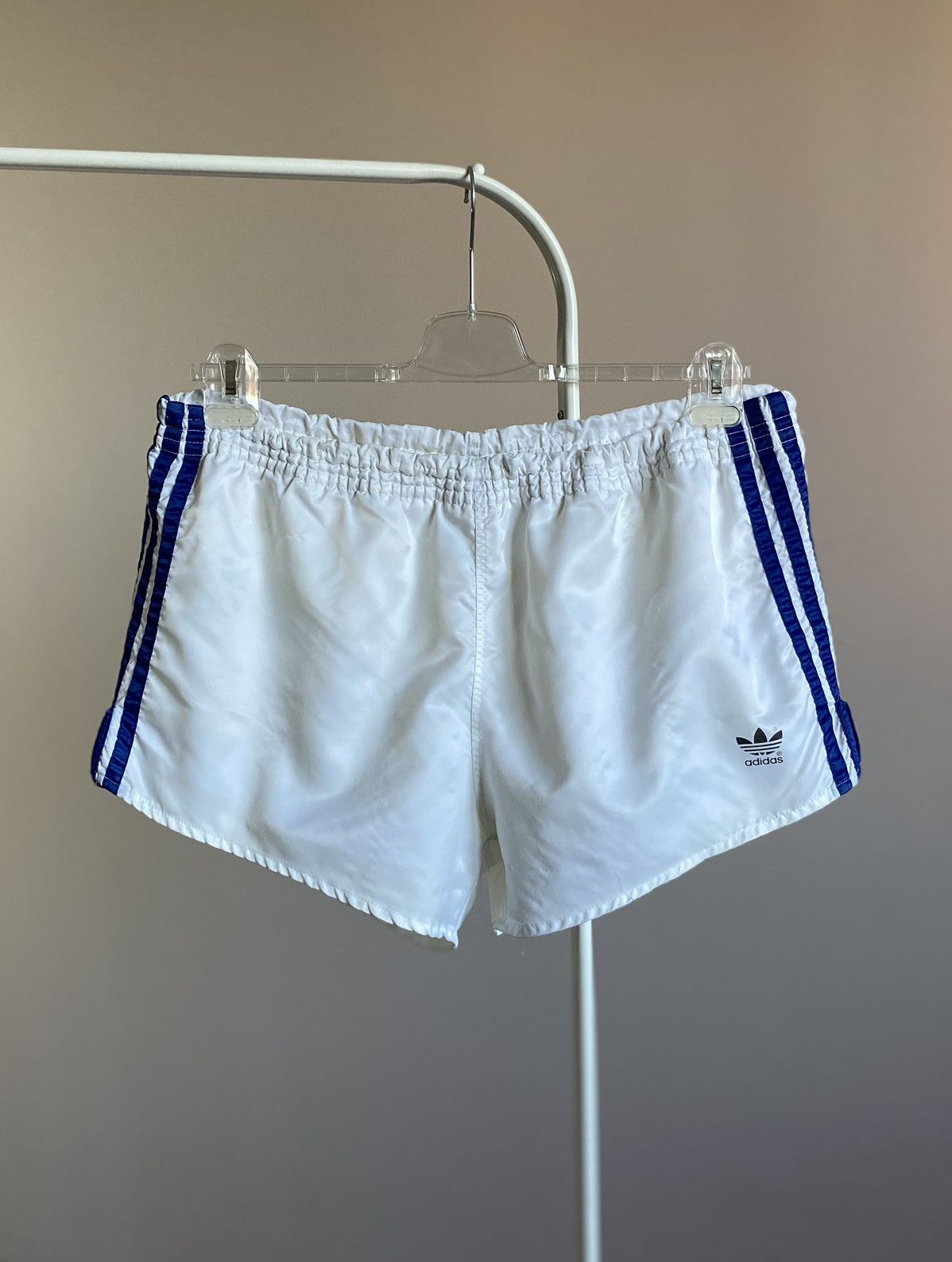 Adidas Vintage 80s Adidas West Germany Running Retro Shorts Olympic Size US 34 / EU 50 - 2 Thumbnail