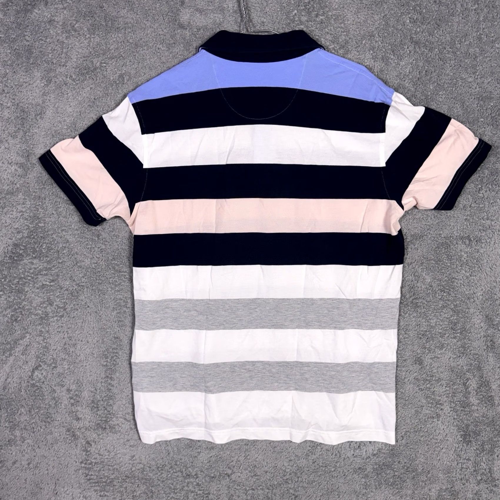 Brooks Brothers Brooks Brothers Shirt Mens L Polo Men Slim Supima Pique Rugby Stripes Logo Size US L / EU 52-54 / 3 - 7 Thumbnail