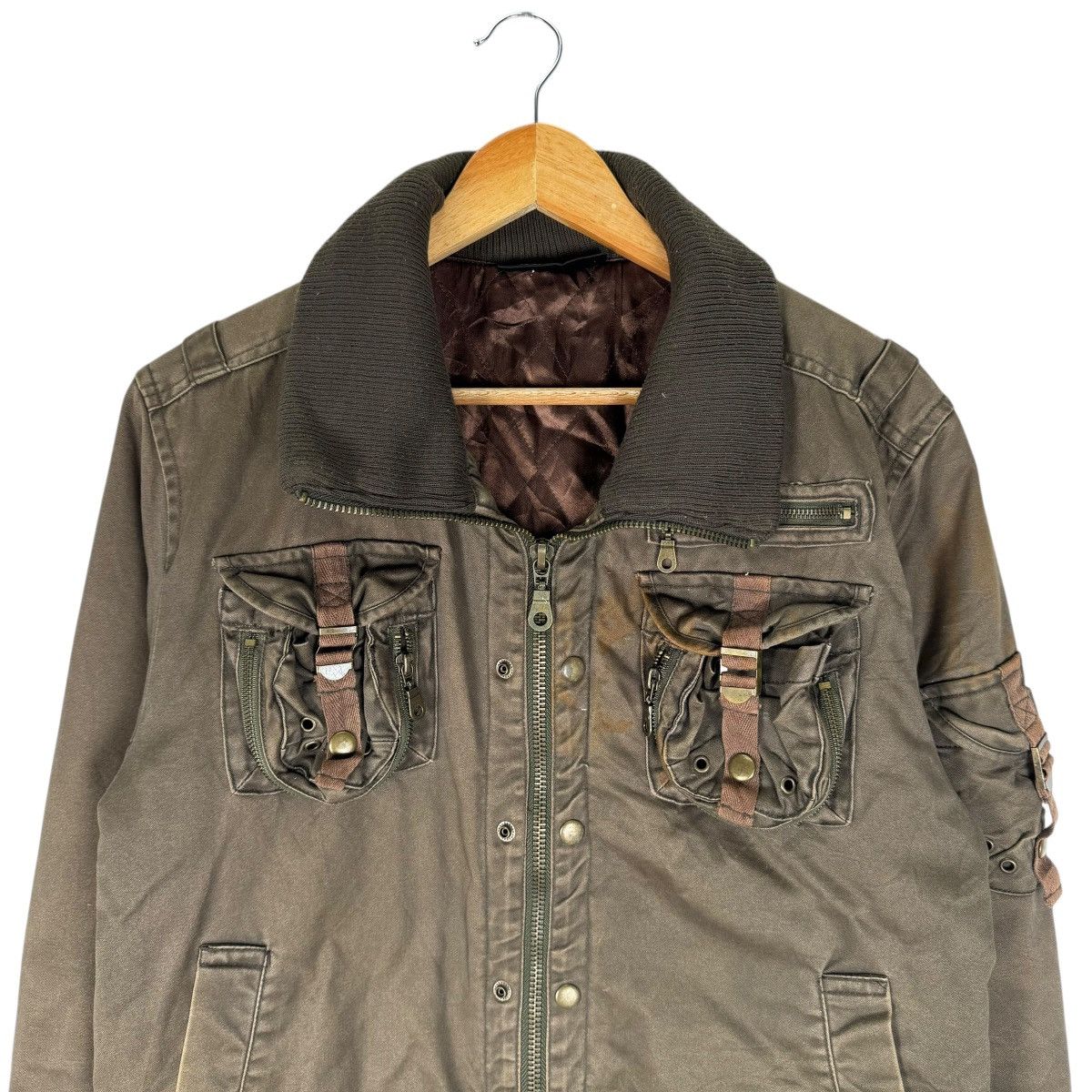 If Six Was Nine ❄️DRAXY MILITARY BONDAGE POCKET JACKET Size US L / EU 52-54 / 3 - 3 Thumbnail