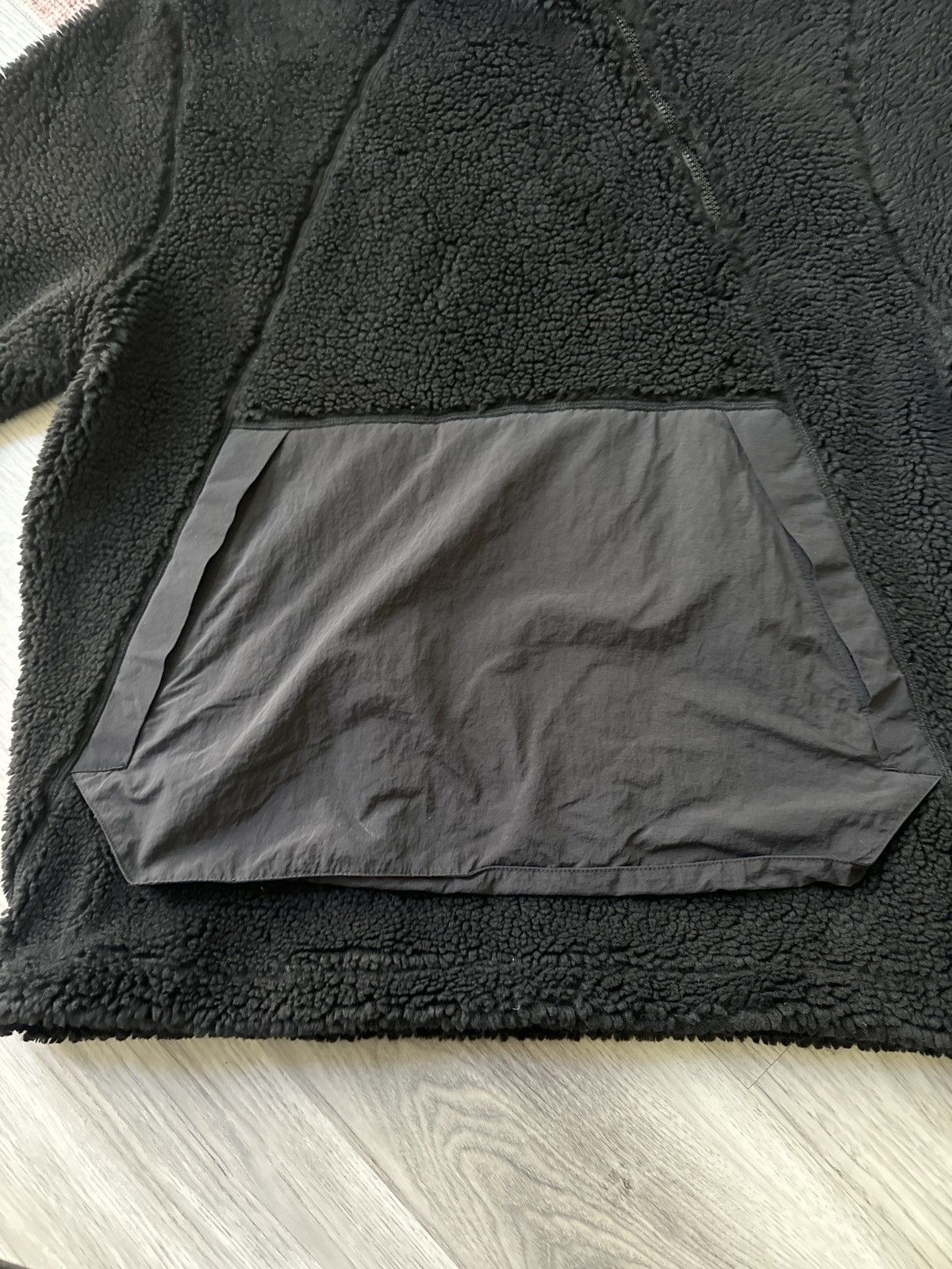 Maharishi Asymmetric Hooded Pullover Fleece Size US M / EU 48-50 / 2 - 3 Thumbnail