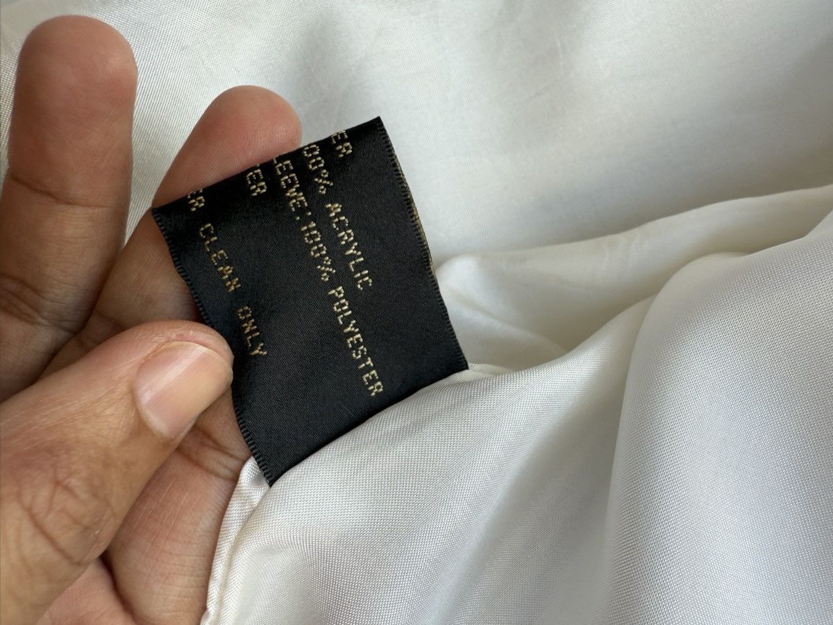 Schott SCHOTT White Leather "Made in USA" RARE Jacket Size US M / EU 48-50 / 2 - 15 Thumbnail