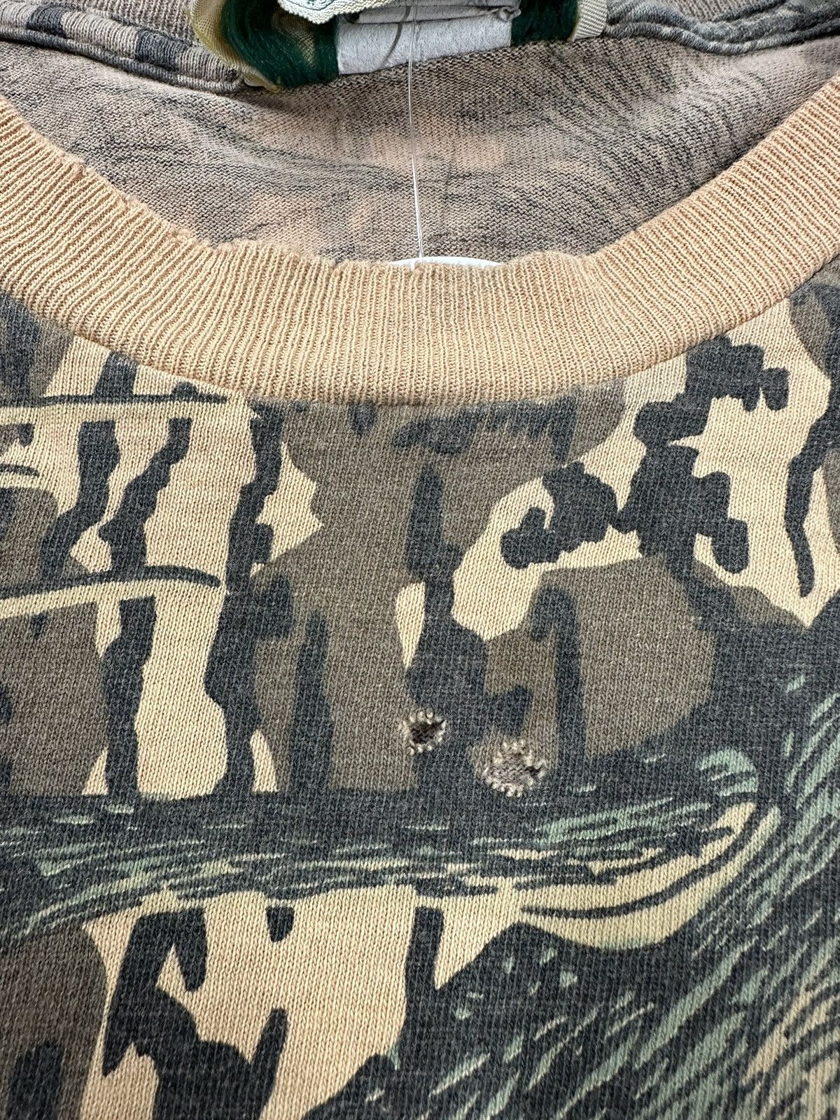 Mossy Oaks Vintage 90s Mossy Oak Original Camo LS Pocket T-Shirt Size US XL / EU 56 / 4 - 12 Thumbnail