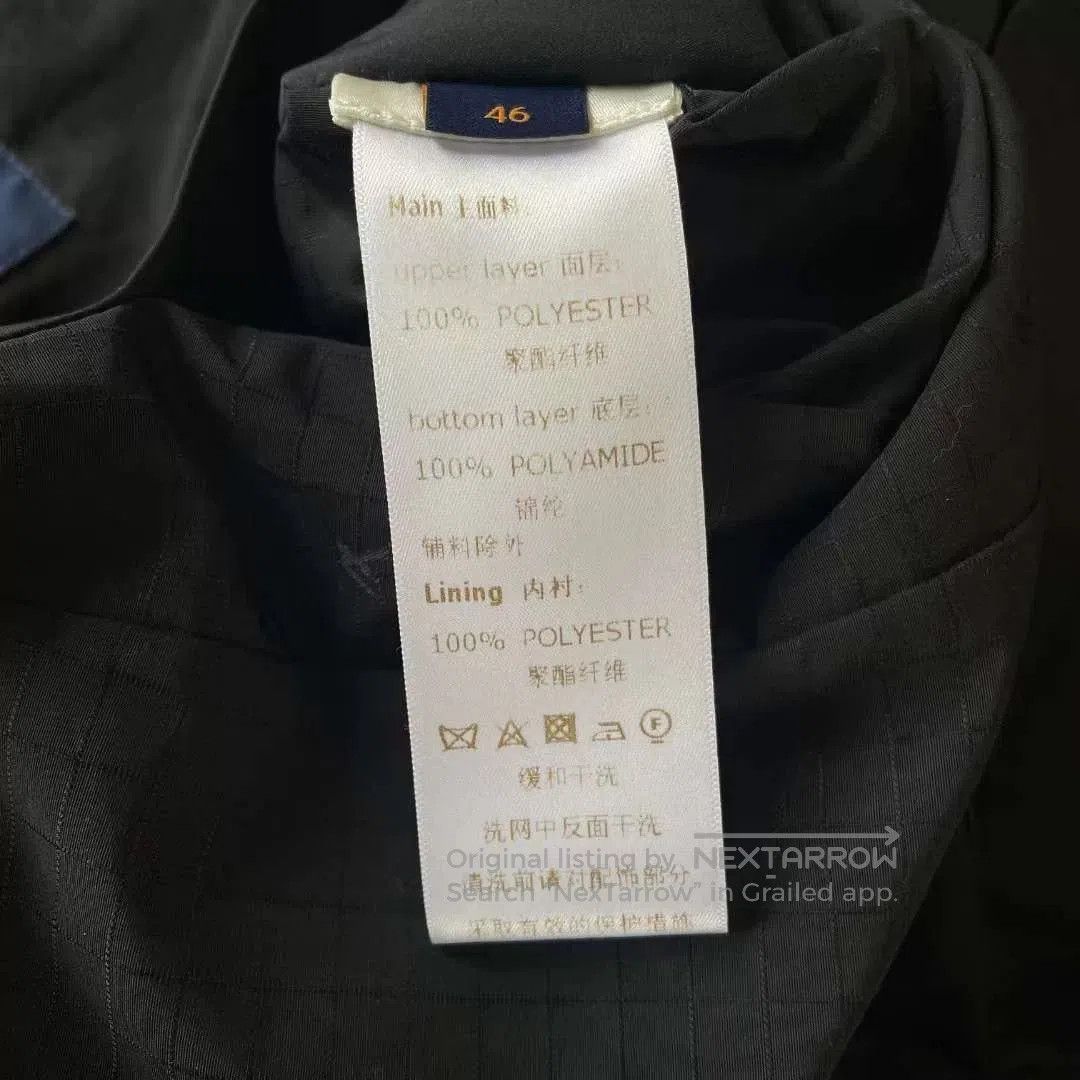 Louis Vuitton Louis Vuitton Black Detachable Sleeve Jacket. Size US L / EU 52-54 / 3 - 6 Thumbnail