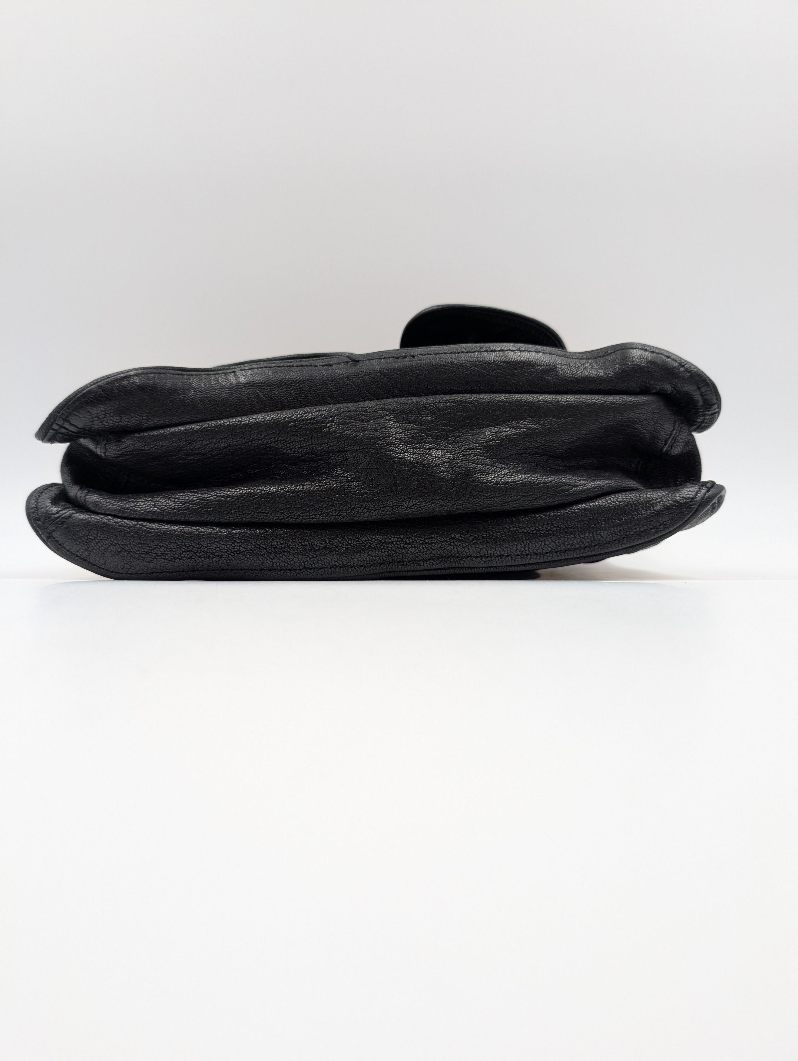 3.1 Phillip Lim 3.1 Philip Lim Black Bow Studded Shoulder Bag Size ONE SIZE - 3 Thumbnail