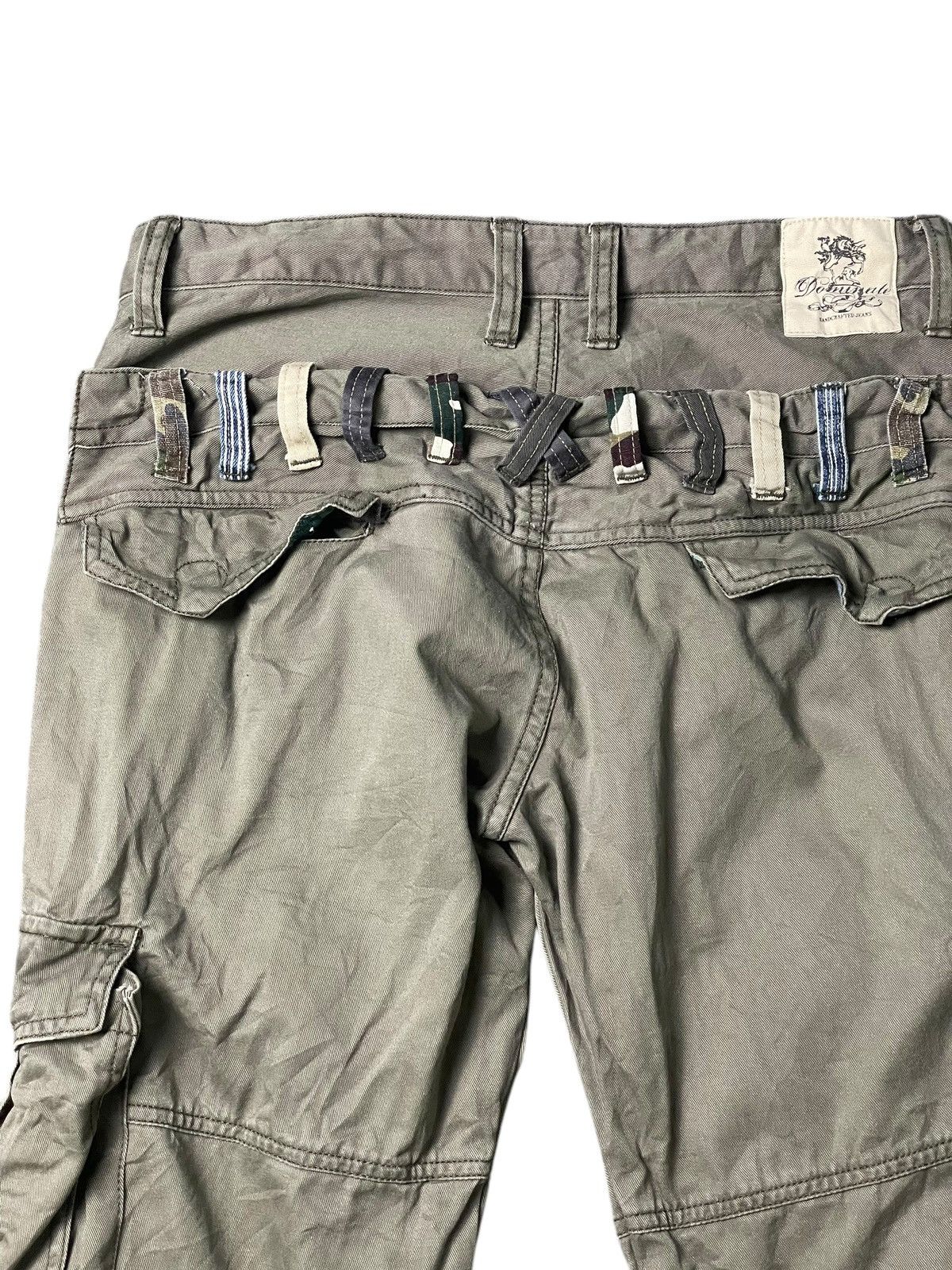 Japanese Brand × Vintage DOMINATES Brand Double Waisted Quarter Cargo (97) Size US 31 - 6 Thumbnail