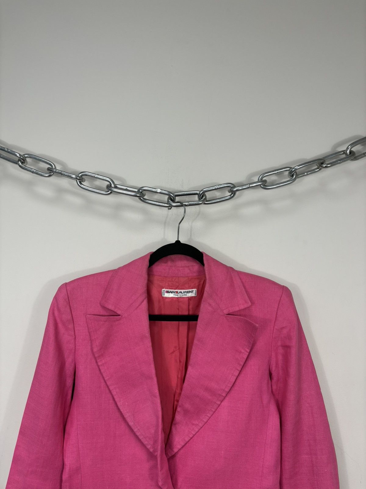 Saint Laurent Paris Vintage Saint Laurent Paris Rive Gauche Rare Blazer Jacket Size S / US 4 / IT 40 - 4 Thumbnail