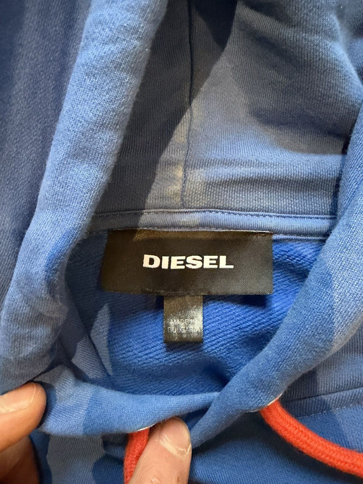 Diesel Diesel Hoodie – “Damn Your Eyes” Embroidery Size US M / EU 48-50 / 2 - 3 Thumbnail