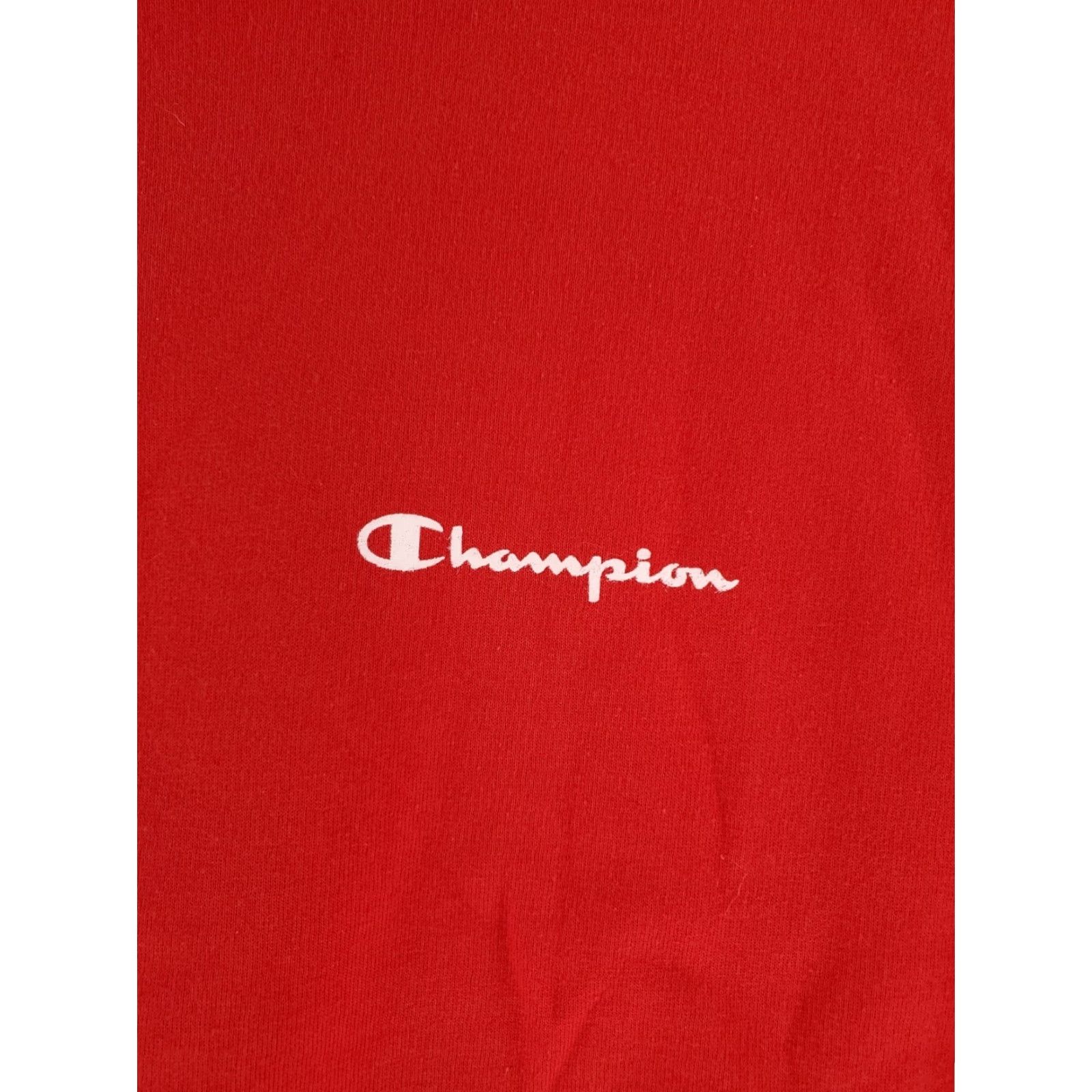 Champion VINTAGE Champion 90s Sweatshirt Crew Neck Red XL Mens Crew Neck Sweatshirt Red XL Mens VTG 90s Size US XL / EU 56 / 4 - 2 Thumbnail