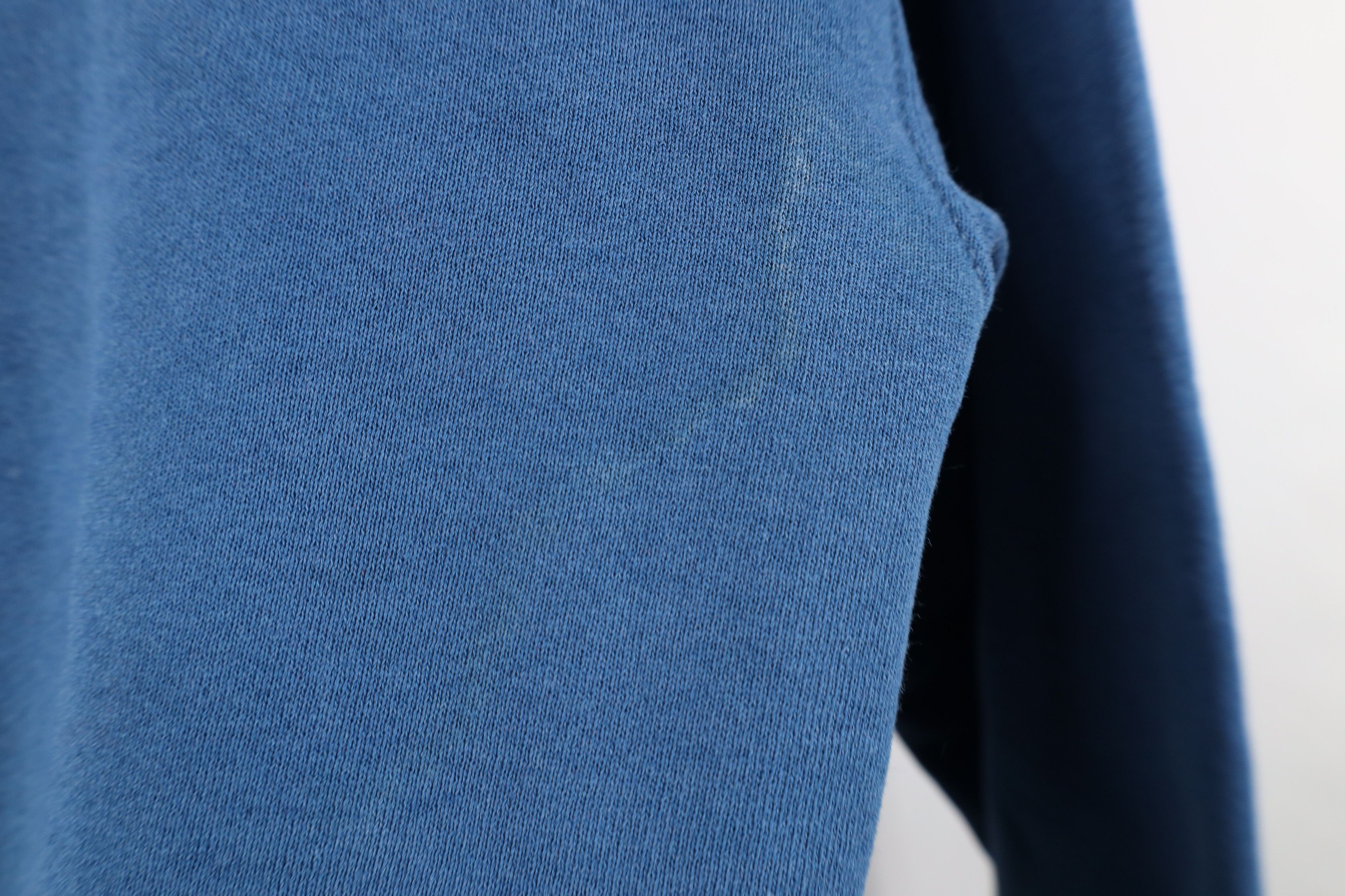 Vintage Vintage 90s Bike Blank Crewneck Sweatshirt Blue USA Size US M / EU 48-50 / 2 - 4 Thumbnail