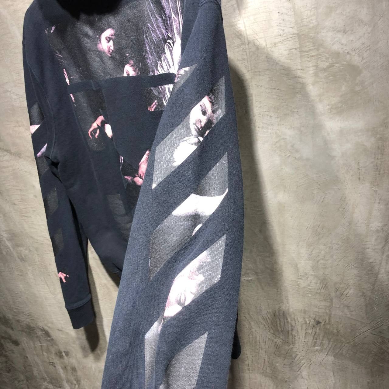 Off-White Off-White SS20 Caravaggio Arrows hoodie Size US L / EU 52-54 / 3 - 5 Thumbnail