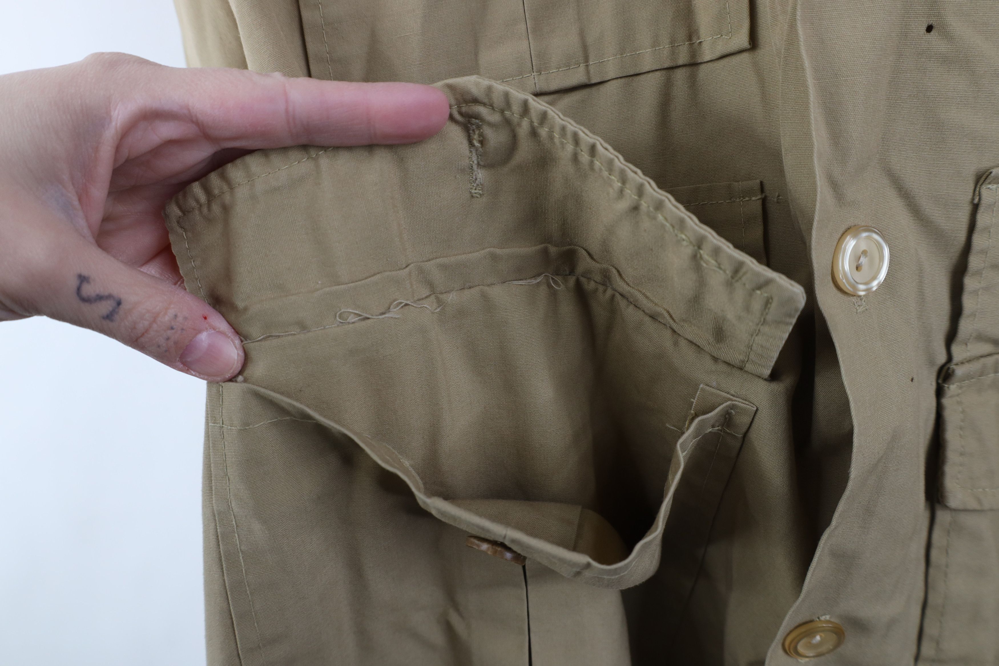 Woolrich Woolen Mills Vintage 70s Woolrich Safari Bush Shirt Jacket Jac Shirt USA Size US M / EU 48-50 / 2 - 13 Thumbnail