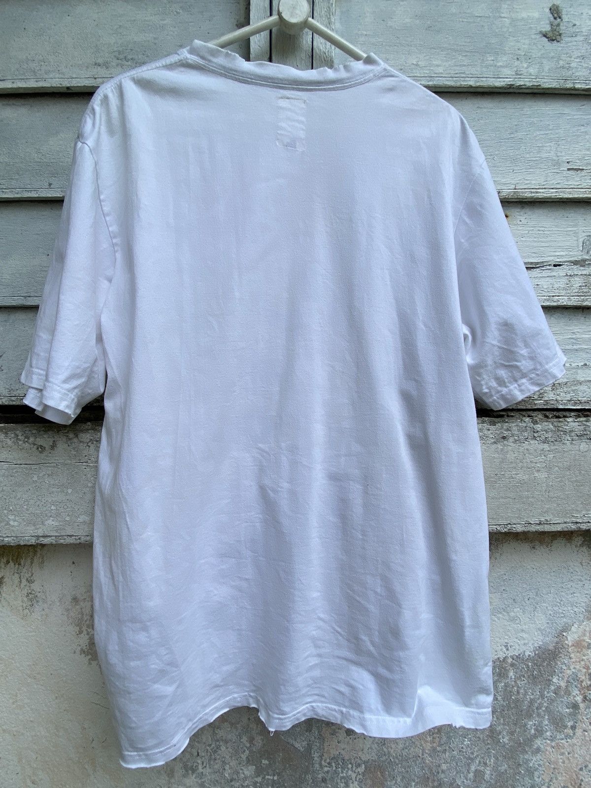 If Six Was Nine × Japanese Brand × Sasquatchfabrix Sasquatchfabrix Dino Skull Distressed Raw Seams Shirt Size US L / EU 52-54 / 3 - 3 Thumbnail