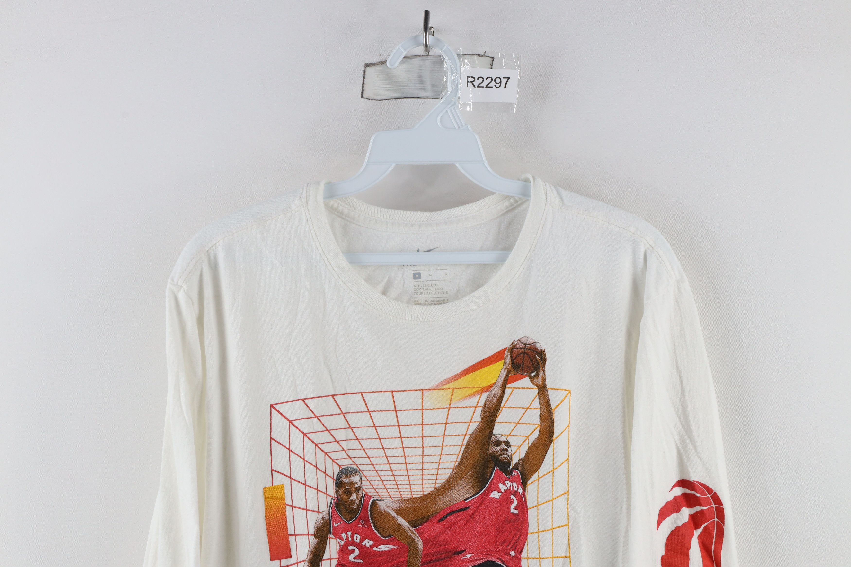 Nike × Vintage Nike Leonard Toronto Raptors Basketball Long Sleeve T-Shirt Size US M / EU 48-50 / 2 - 2 Thumbnail