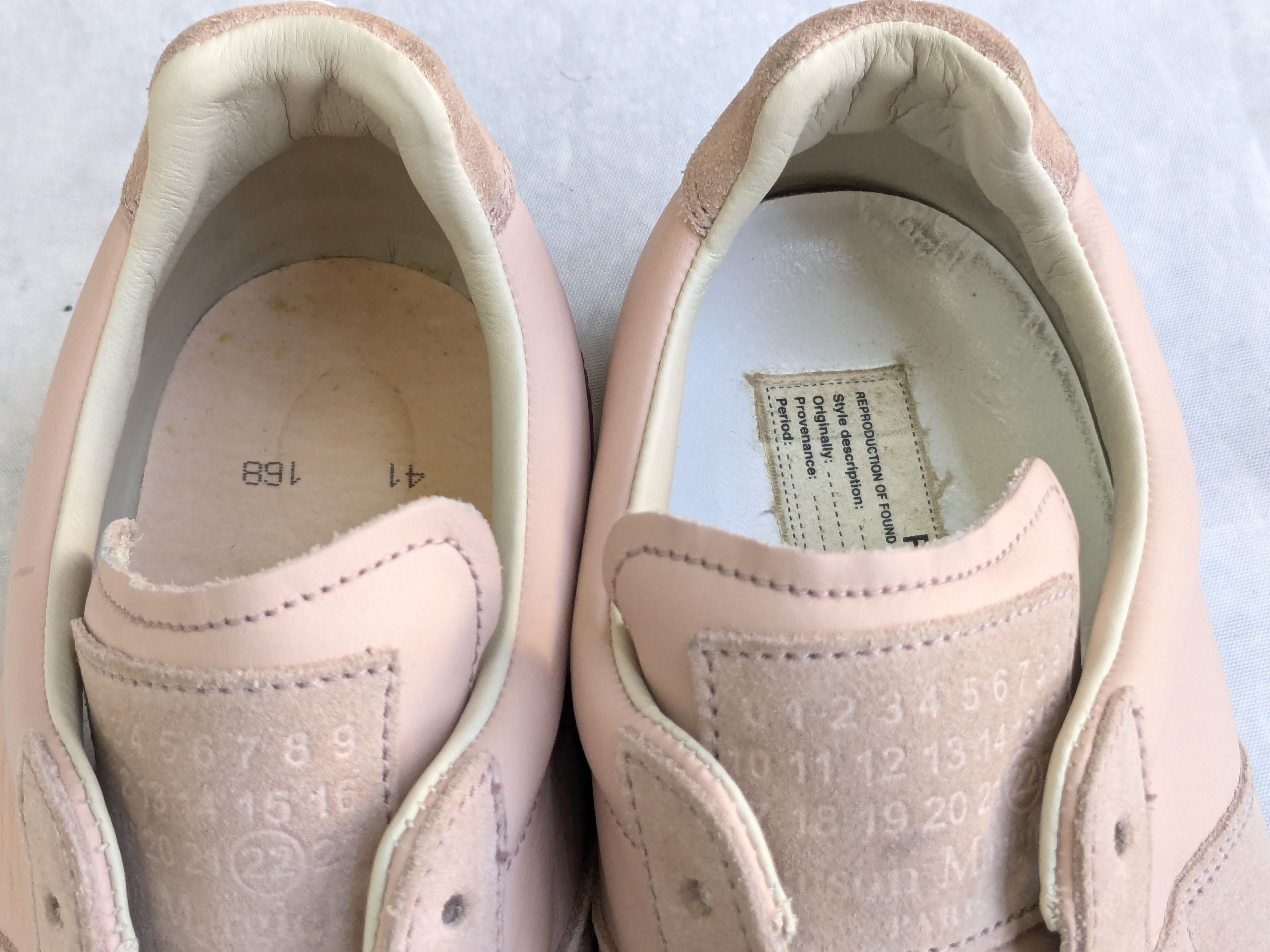 Maison Margiela Maison Margiela Replica GAT Pink 8 41 Low Tops Leather Size US 8 / EU 41 - 7 Thumbnail