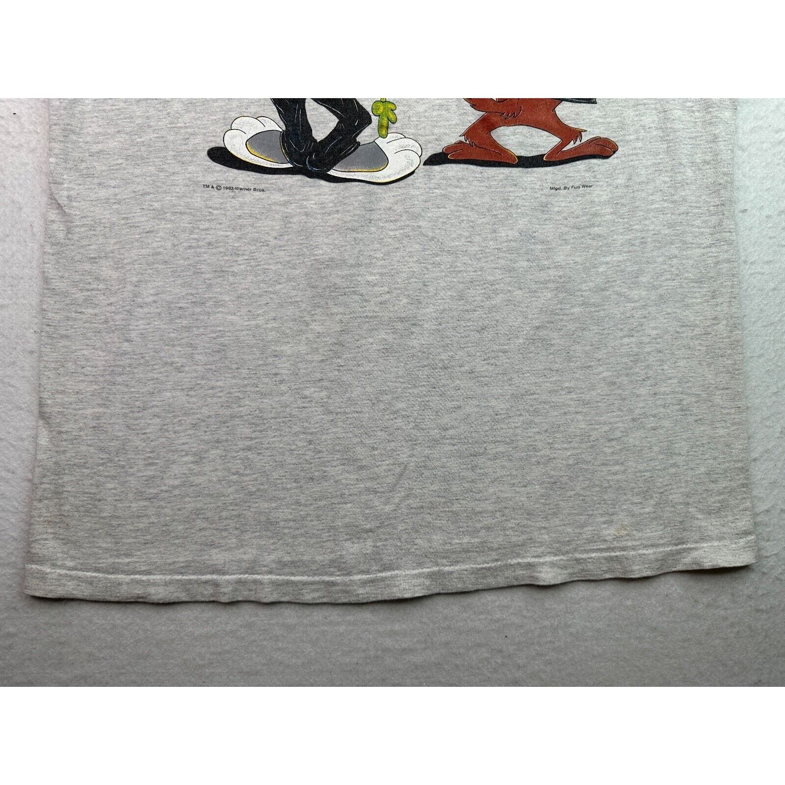 Harley Davidson VTG 1993 Harley Davidson X Looney Tunes Bugs & Taz T-Shirt Size US L / EU 52-54 / 3 - 18 Thumbnail