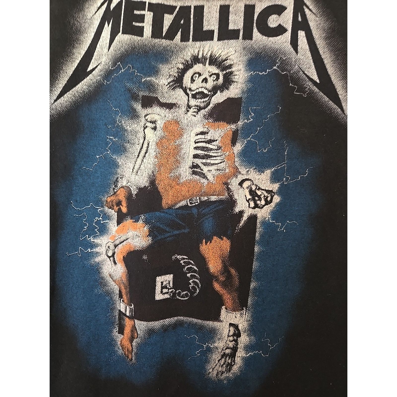 AAA Metallica Ride The Lightning 2007 Tour Band Size Large Size US L / EU 52-54 / 3 - 6 Thumbnail