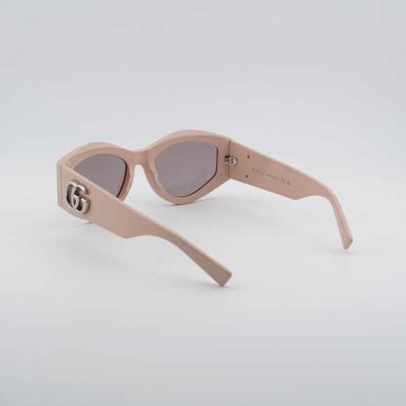 Gucci Gucci GG1951S 005 Sunglasses Vintage Pink Cat Eye Frame Size ONE SIZE - 8 Thumbnail