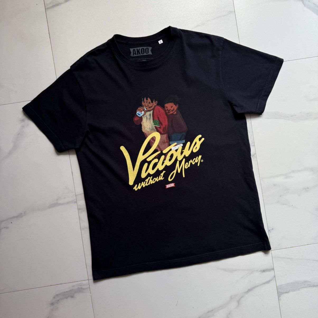 AKOO AKOO Clothing Vicious Without Mercy T-Shirt Size US XL / EU 56 / 4 - 3 Thumbnail
