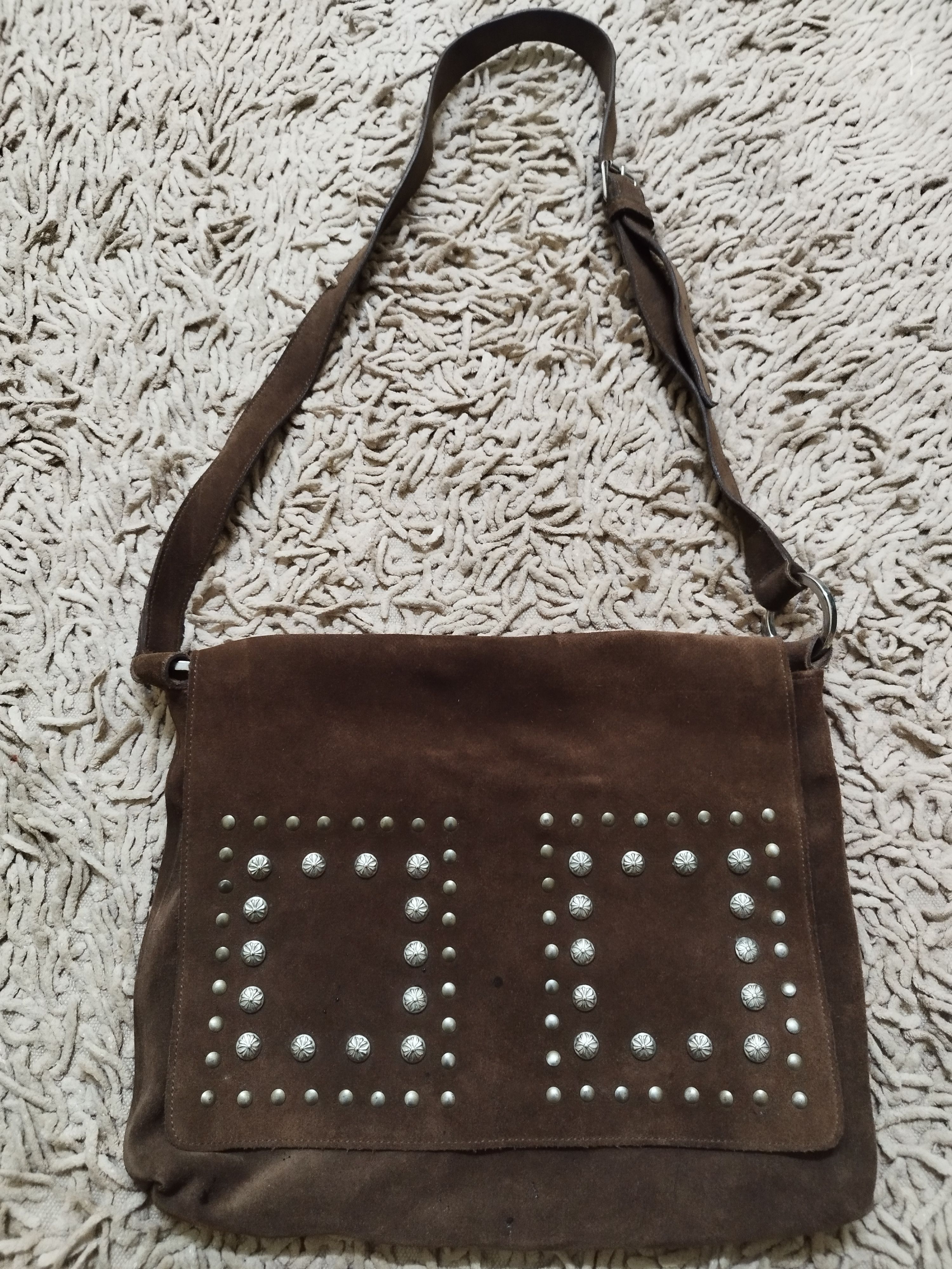Genuine Leather Sick💥Stuted soft leather Made In Italy Size ONE SIZE - 1 Thumbnail