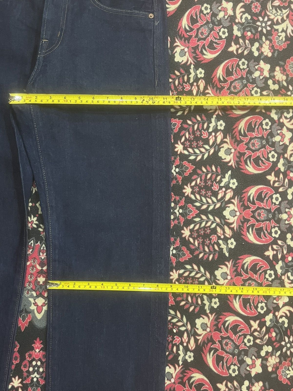 Vintage Vintage Cepo Craft Raw Indigo Straight Leg Selvedge Jeans Size US 28 / EU 44 - 16 Thumbnail
