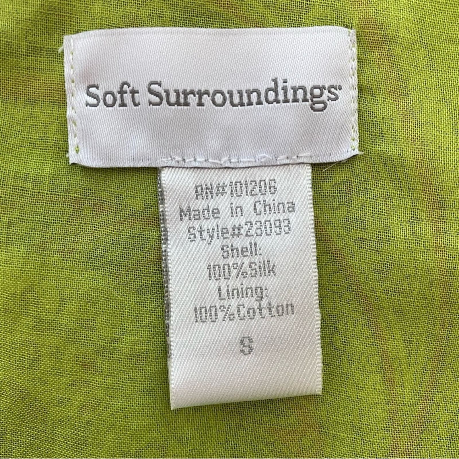 Other Soft Surroundings Silk Shift Tunic or Dress Size S Printed Size S / US 4 / IT 40 - 11 Thumbnail