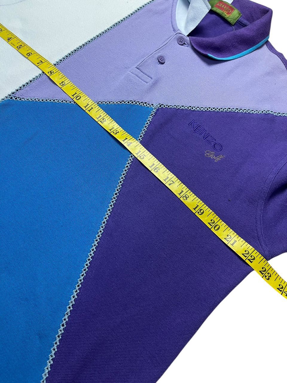 Kenzo Kenzo Golf Color Block Polo T-Shirt Size US L / EU 52-54 / 3 - 9 Thumbnail