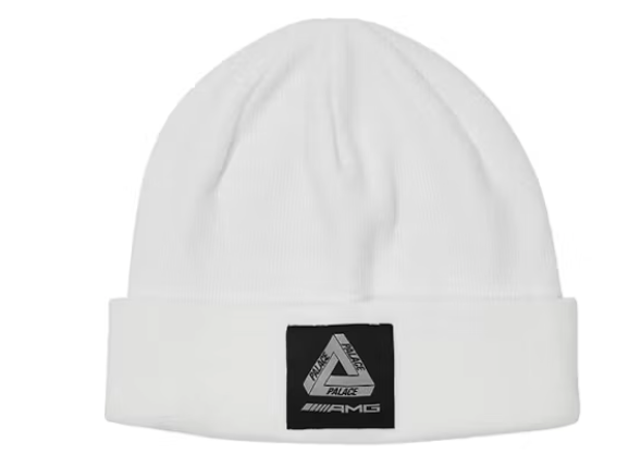 Mercedes-Benz × Palace Palace AMG 2.0 Beanie White Size ONE SIZE - 1 Thumbnail