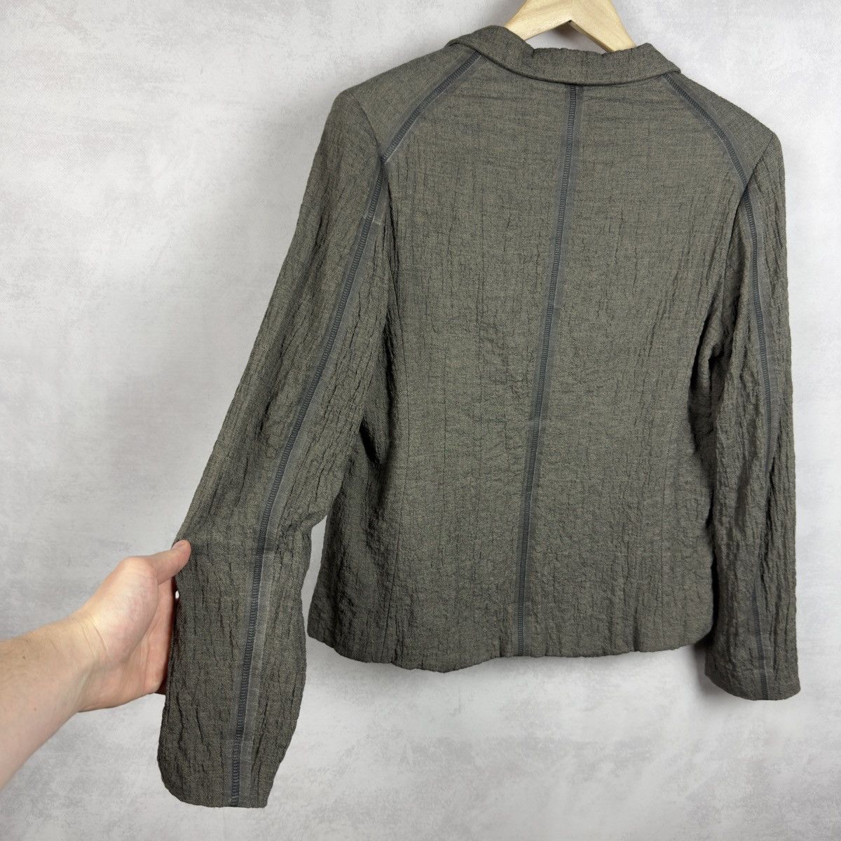 Annette Gortz Annette Gortz Kim Viscose Cotton Wool Blazer Jacket Size 38 Size XS / US 0-2 / IT 36-38 - 8 Thumbnail
