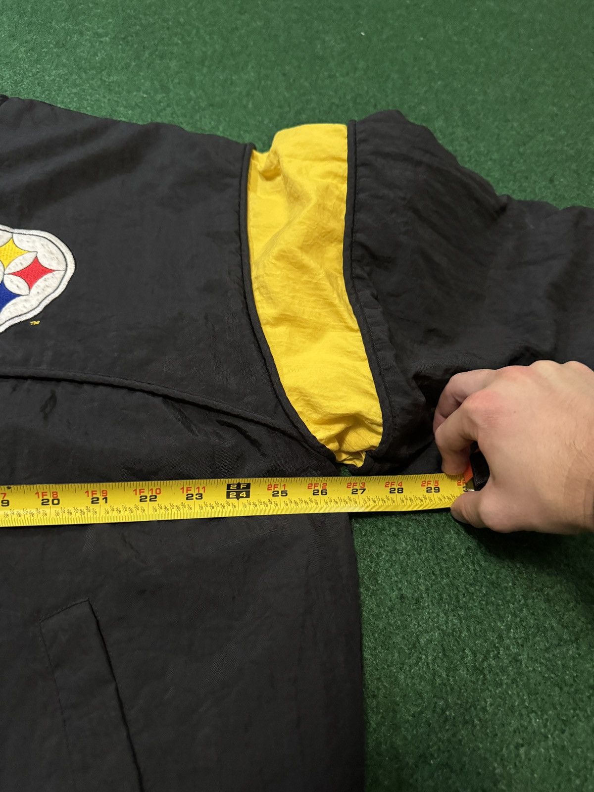 Nutmeg Vintage 90s Pittsburgh Steelers Nutmeg Starter Retro Jacket Size US XL / EU 56 / 4 - 6 Thumbnail