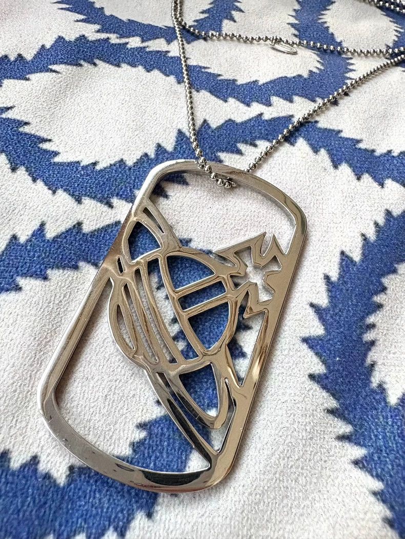 Vivienne Westwood Vivienne Westwood Vintage Skeletal Saturn Military Badge N Size ONE SIZE - 5 Thumbnail
