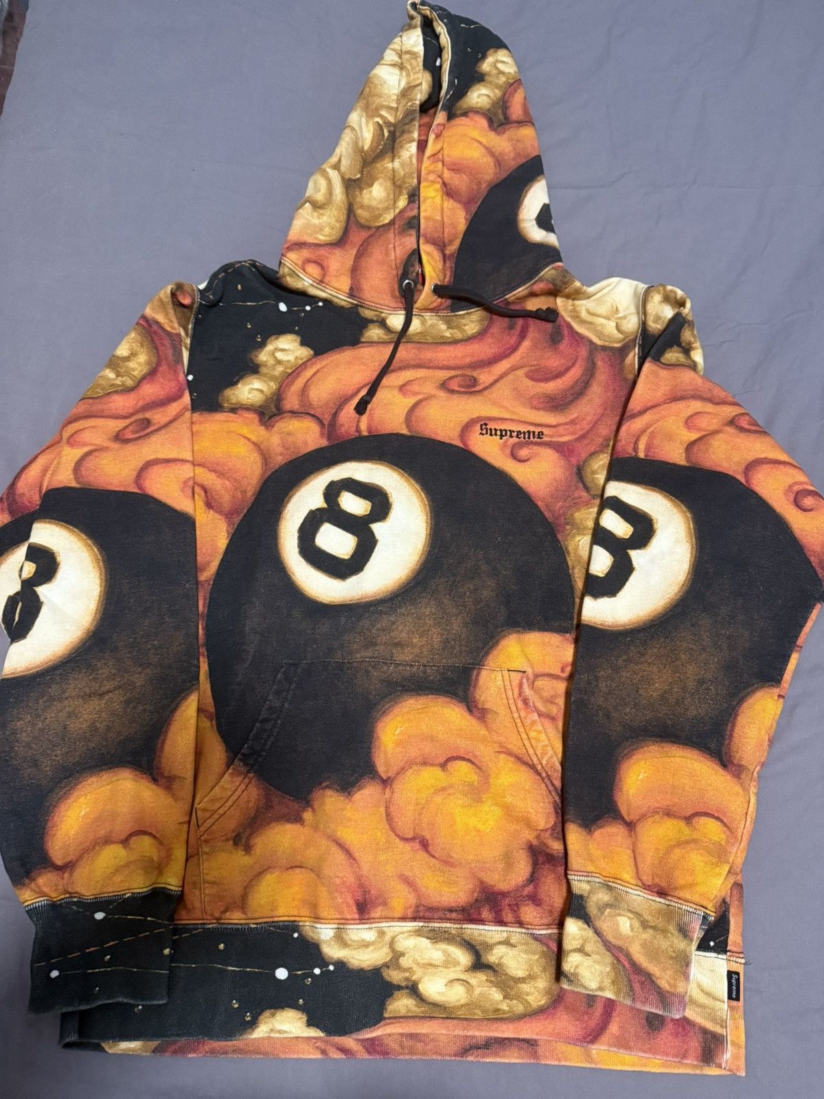 Supreme Supreme x Martin Wong 8-Ball Hoodie | Grailed