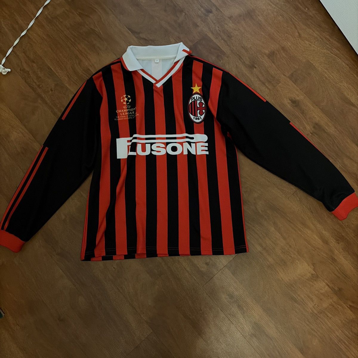 Plus One Clothing Plus one milan jersey Size US M / EU 48-50 / 2 - 1 Thumbnail